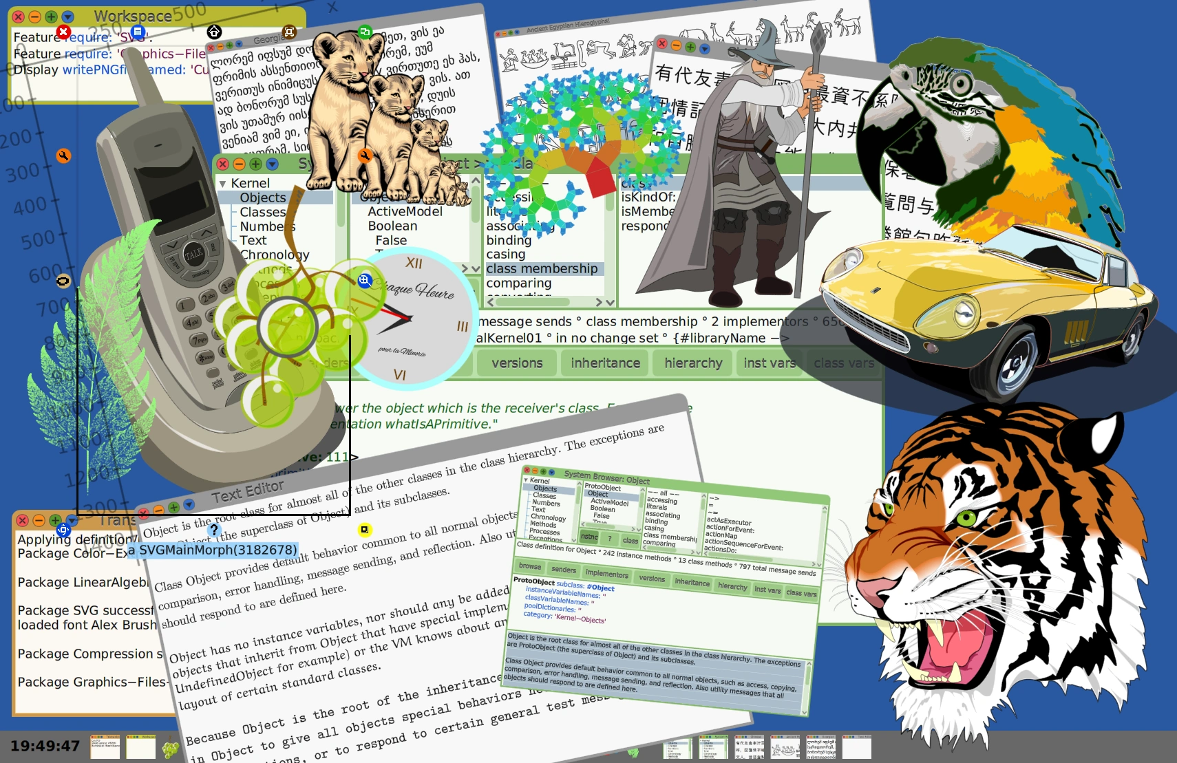 Vector graphics in Cuis Smalltalk